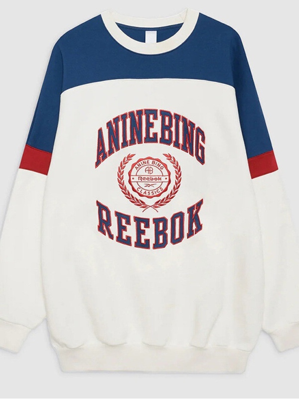 Annie Bing x Reebok oversized sweatshirt